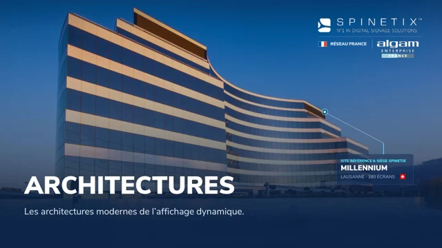 Couverture de la présentation Architecture SpinetiX et ALGAM Enterprise