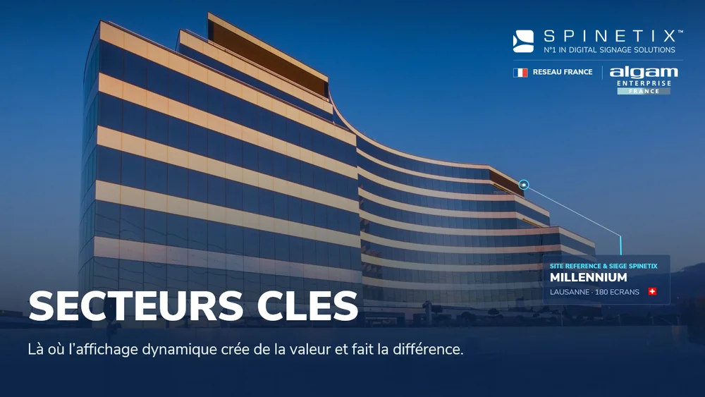 Aperçu de la présentation Secteurs clés SpinetiX : cinq cibles sur le marché français