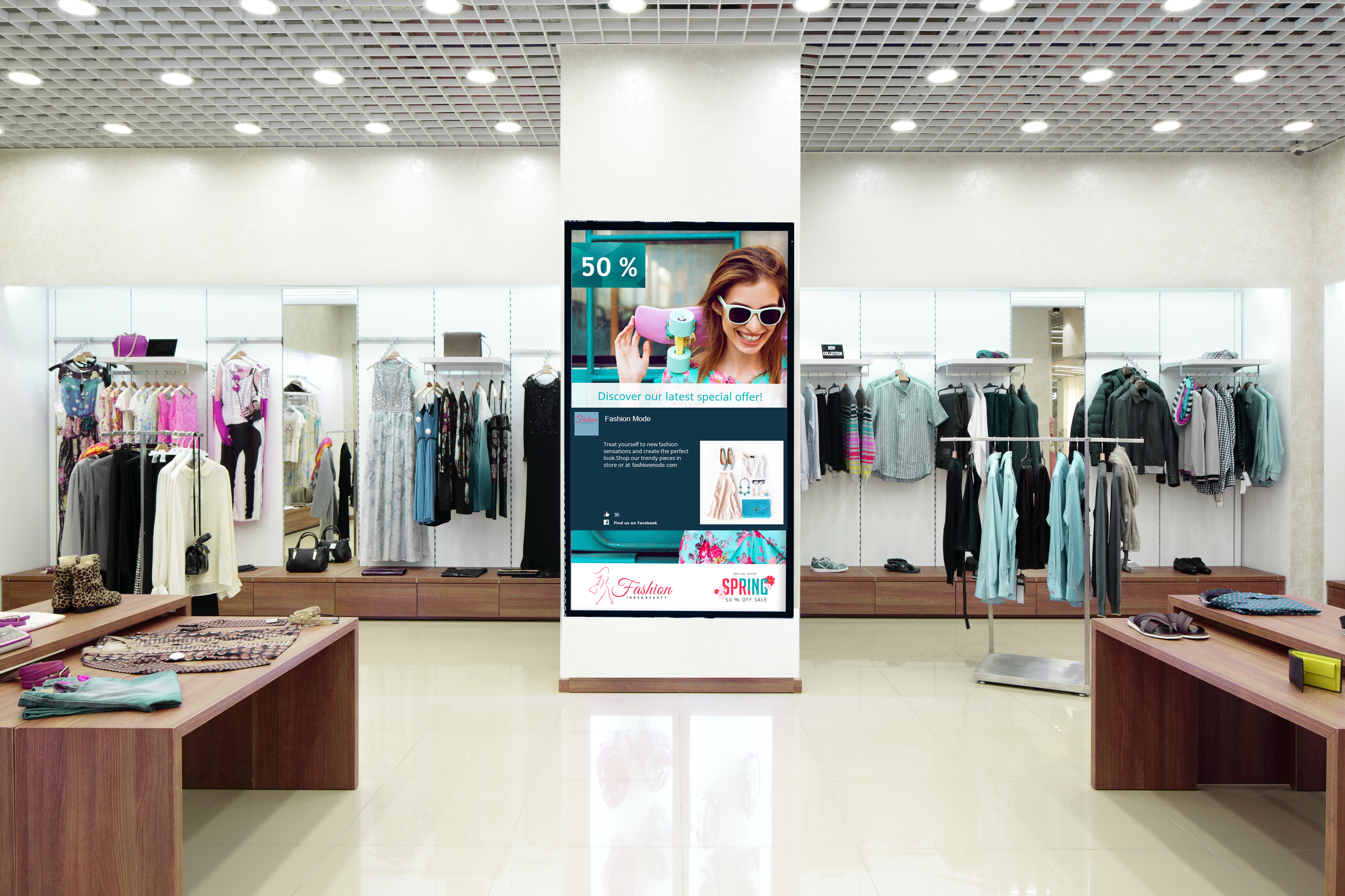 Enhanced customer experience with retail kiosk applications Digital signage for retail