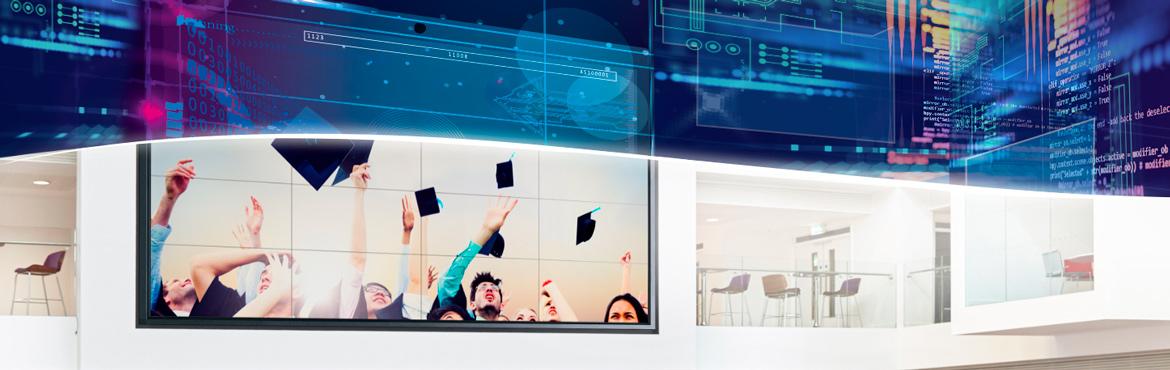 spinetix digital signage success stories in education, universities, and institutions