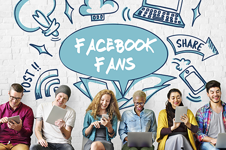 facebook fans at point-of-purchase