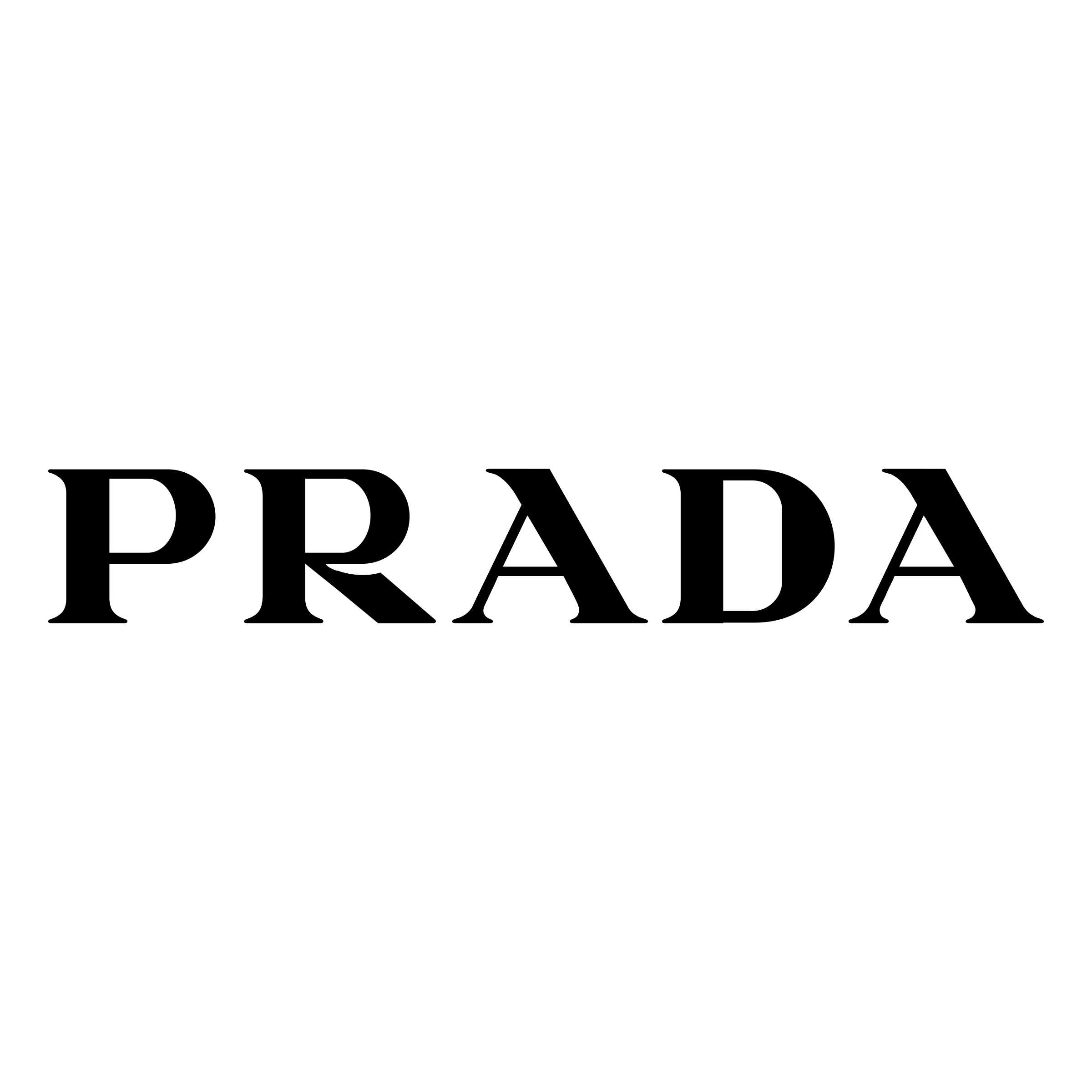 prada logo