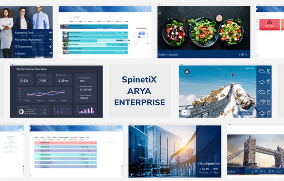 SpinetiX ARYA Enterprise Digital Signage Cloud for AV Integrators webinar
