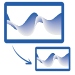 Diffusion d'écran en streaming par l'icône de spinetix elementi