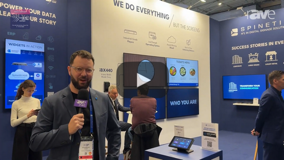 Multi-Screen Demo from the SpinetiX Booth