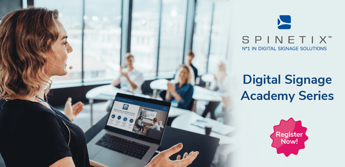 digital signage academy from spinetix