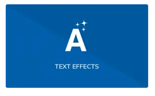 elementi text effects widgets
