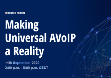 making univeral avoip a reality industry forum september 2022