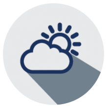digital signage widgets weather icon