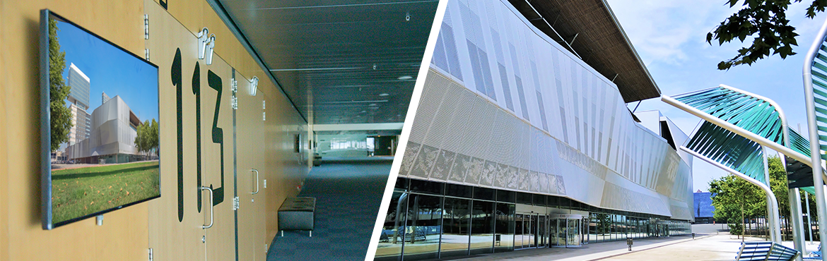 barcelona conventions and congress center ccib digital signage