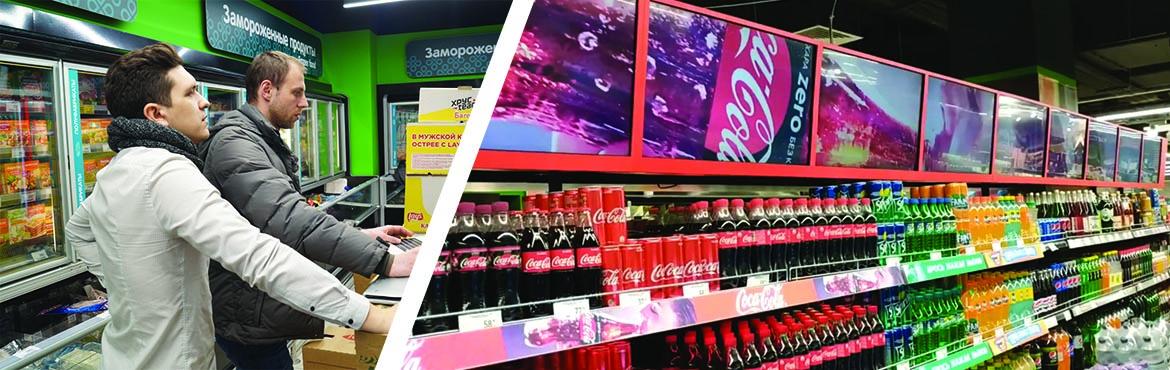 coca-cola digital shelf