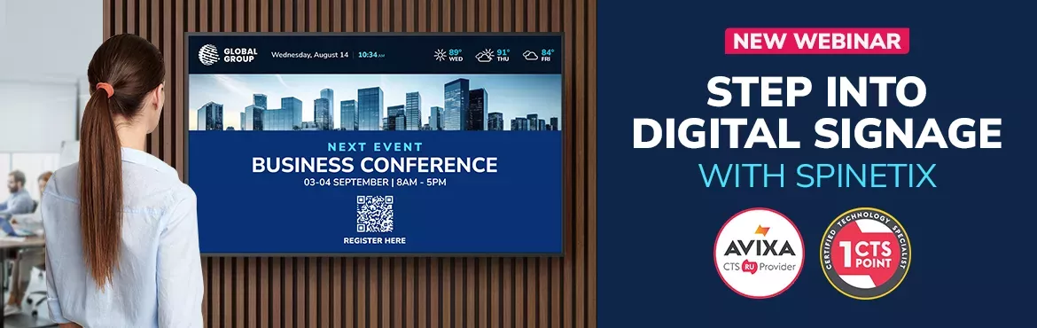 spinetix digital signage academy training facility header image