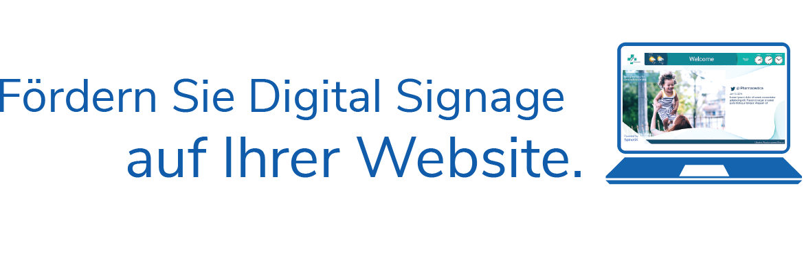 Fördern Sie Digital-Signage mit dem SpinetiX-Webkit.