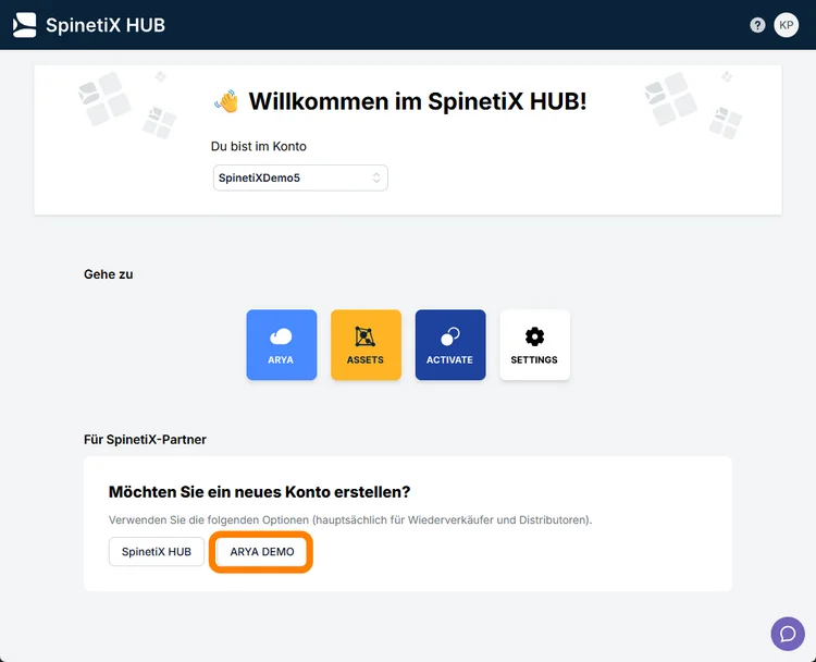 spinetix hub platform home