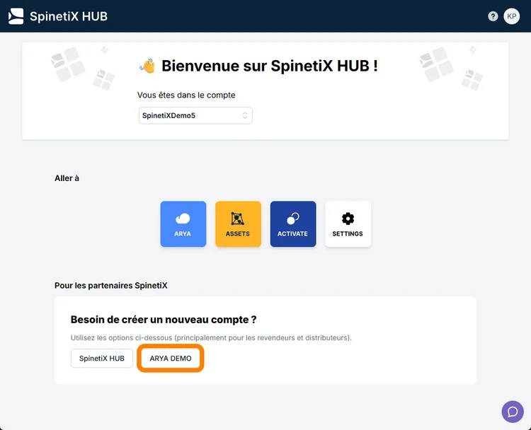 spinetix hub platform home