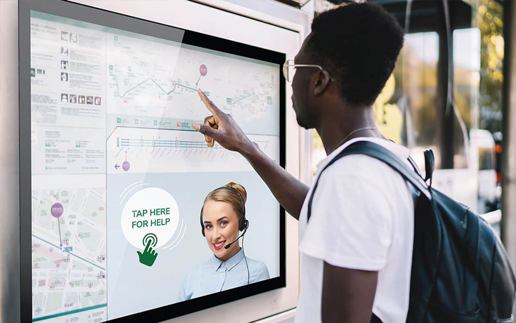live agent video calling for transportation and smart city