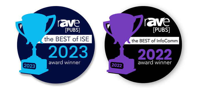 ISE 2023 award spinetix arya