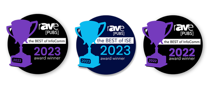 ISE 2023 award spinetix arya