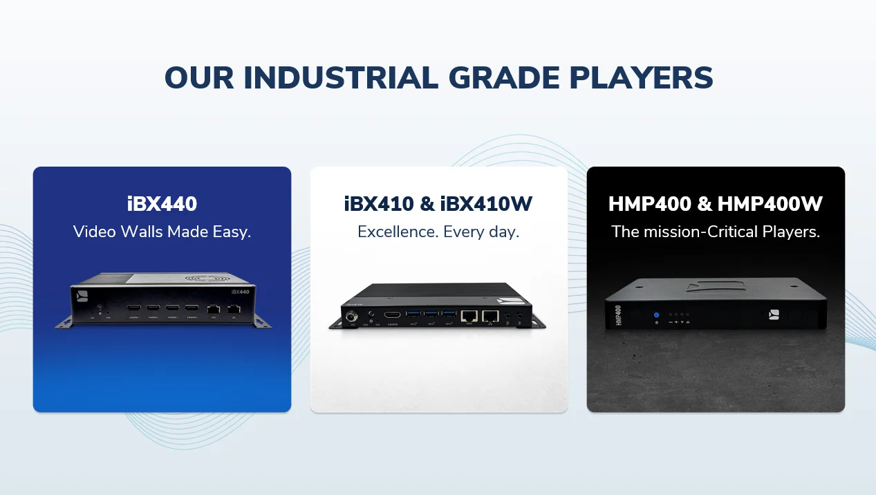 spinetix digital signage players
