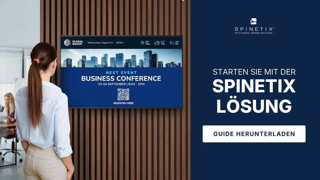 get started with the spinetix complete digital signage solution