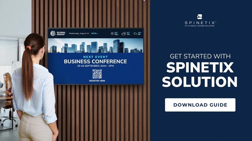 get started with the spinetix complete digital signage solution