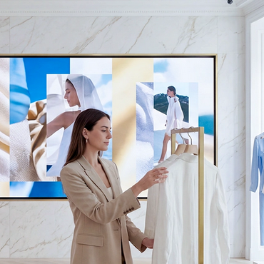 Sony store shop window